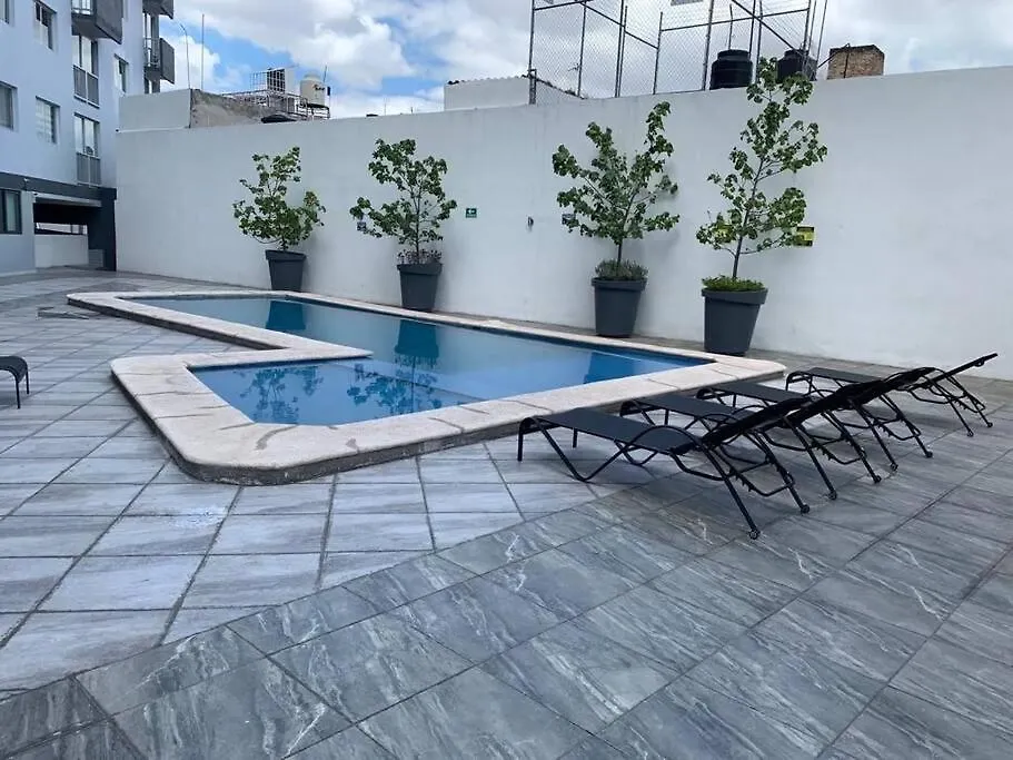 Nuevo Y Amplio Departamento Con Alberca Y Seguridad En El Centro De Guadalajara Apartment 0*,  Mexico